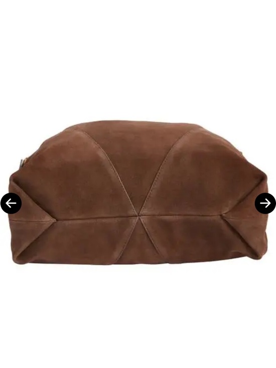 Rebecca Minkoff Brown Suede Hobo Bag with Braided Handle - Picture 2 of 6